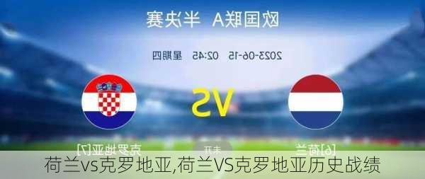荷兰vs克罗地亚,荷兰VS克罗地亚历史战绩